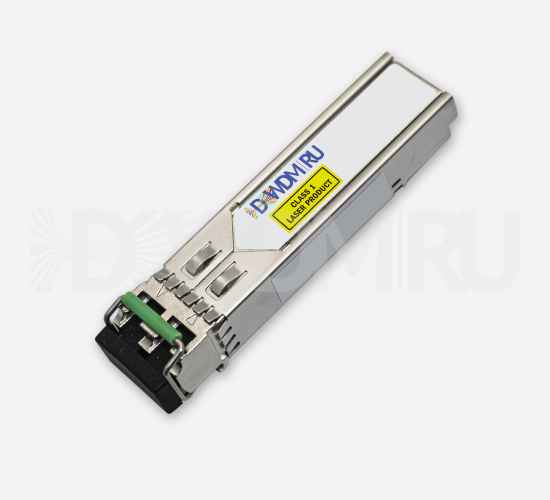 Оптический SFP модуль двухволоконный одномодовый 1,25Гб/с, CWDM, 60 км, 2xLC, DDM, 1451нм - ДВДМ.РУ (DSO-30-1C45)