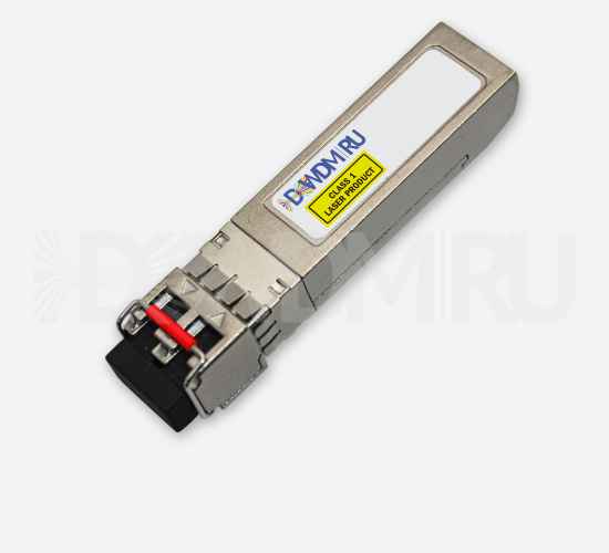 Оптический SFP+ модуль двухволоконный одномодовый, 16Гб/с, DWDM, 40 км, 2xLC, Fibre Channel, DDM, CH53 - ДВДМ.РУ (DSO-34-1D53)