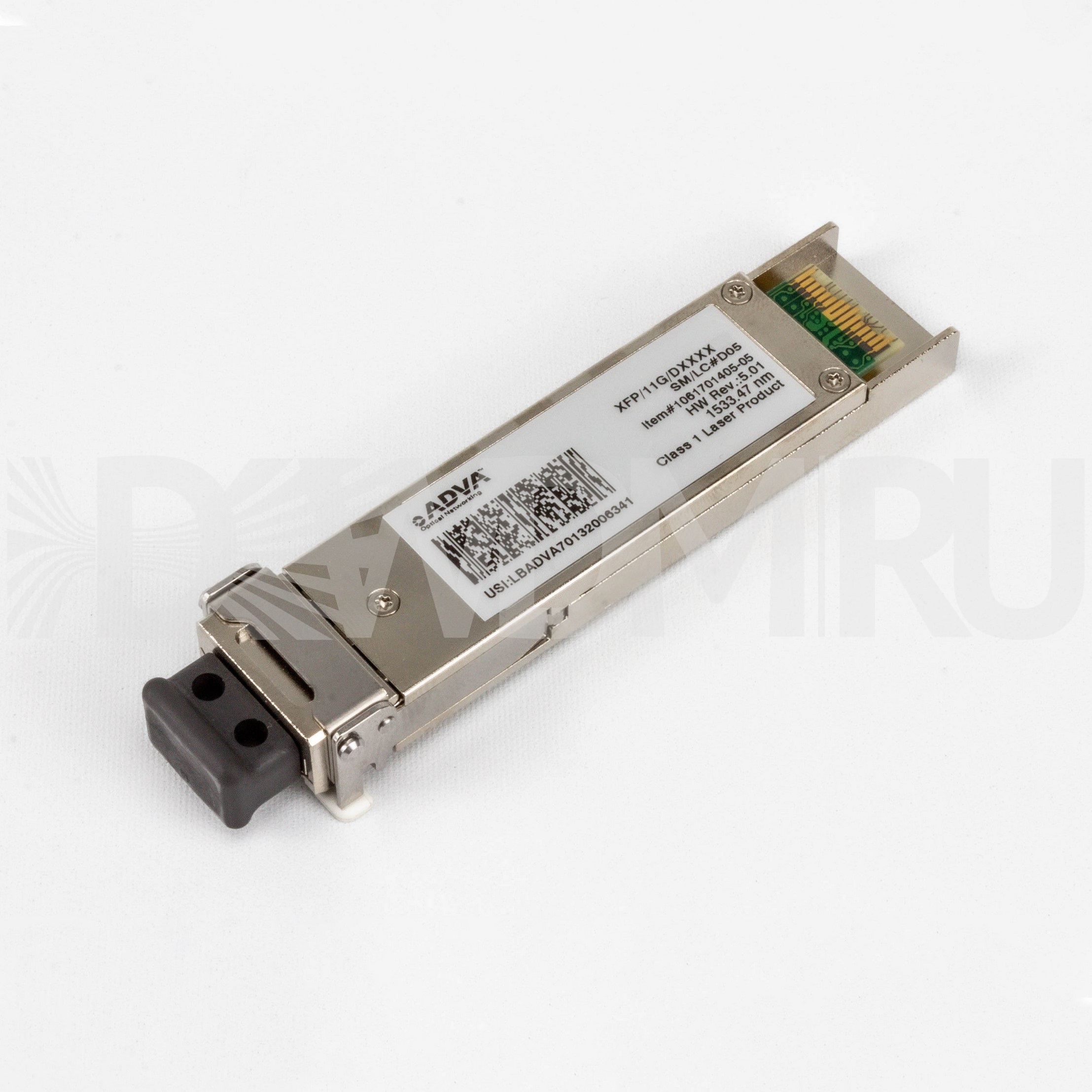 XFP/11G/#19485L50/SM/LC 11G 50GHz DWDM XFP ADVA Optical pn 1061701724-01