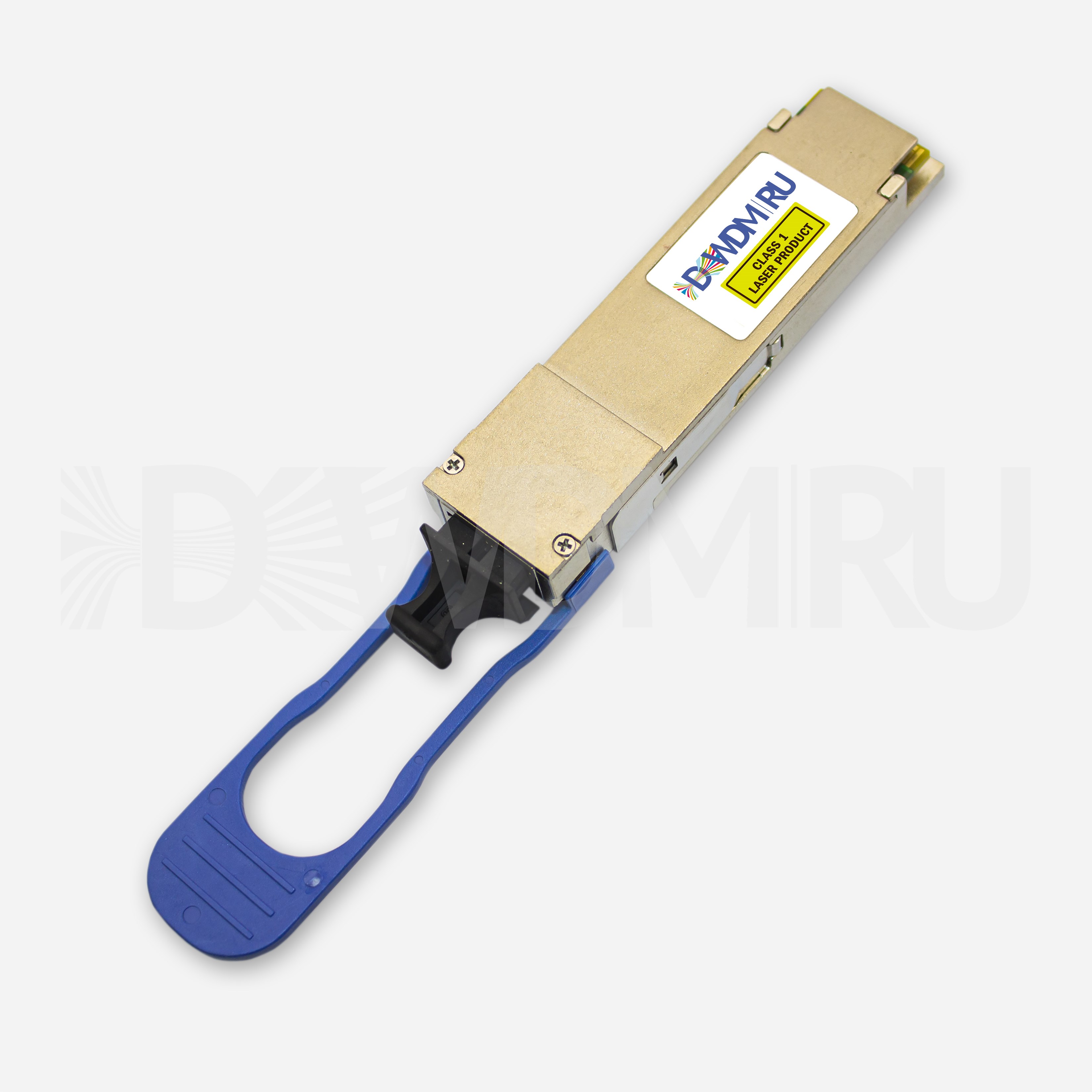 Оптический QSFP+ модуль двухволоконный одномодовый, 40Гб/с, 10км, 1310нм, MPO, DDM - ДВДМ.РУ (DSO-16-5D)